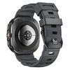 Miękki gumowy pasek do Samsung Galaxy Watch Ultra 47mm Pasek Męska sportowa bransoletka do Samsung Galaxy Ultra 47 Zakrzywione końcówki Pasek na nadgarstek