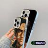 AOT Eren Yeager White Translucent MagSafe Mobile Phone Case for iPhone 17 16 15 14 13 12 11 X XR XS Air Pro Max Plus Cover