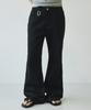 SIGNATURE Summer Bootcut Semi-Flare Fit Denim Pants [Black]