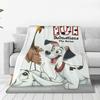 Super Soft Blankets Camping 101 Dalmatians Throw Blanket Flannel Bedspread For Living Room Comfortable Sofa Bed Cover