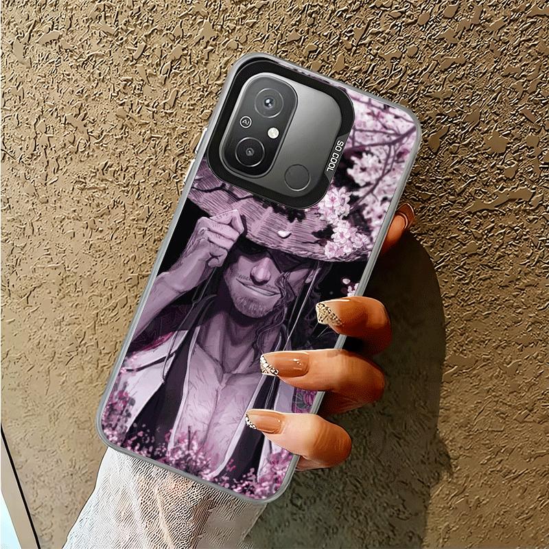 Bleach Kyoraku Shunsui Shockproof Phone Case for Xiaomi Poco X7 X6 X5 X3 Pro F7 Ultra M8 Redmi 15C 15 14C 13C 12C 10C 13 12 10