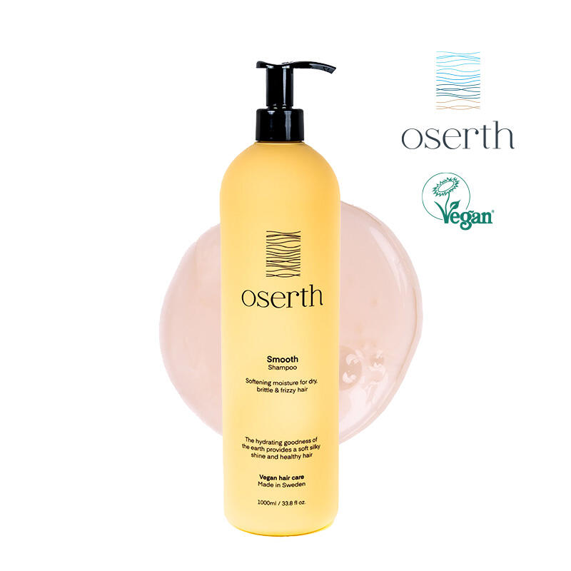 Smooth Silky Shampoo 1000ml (for Dry, Frizzy Hair) From Sweden