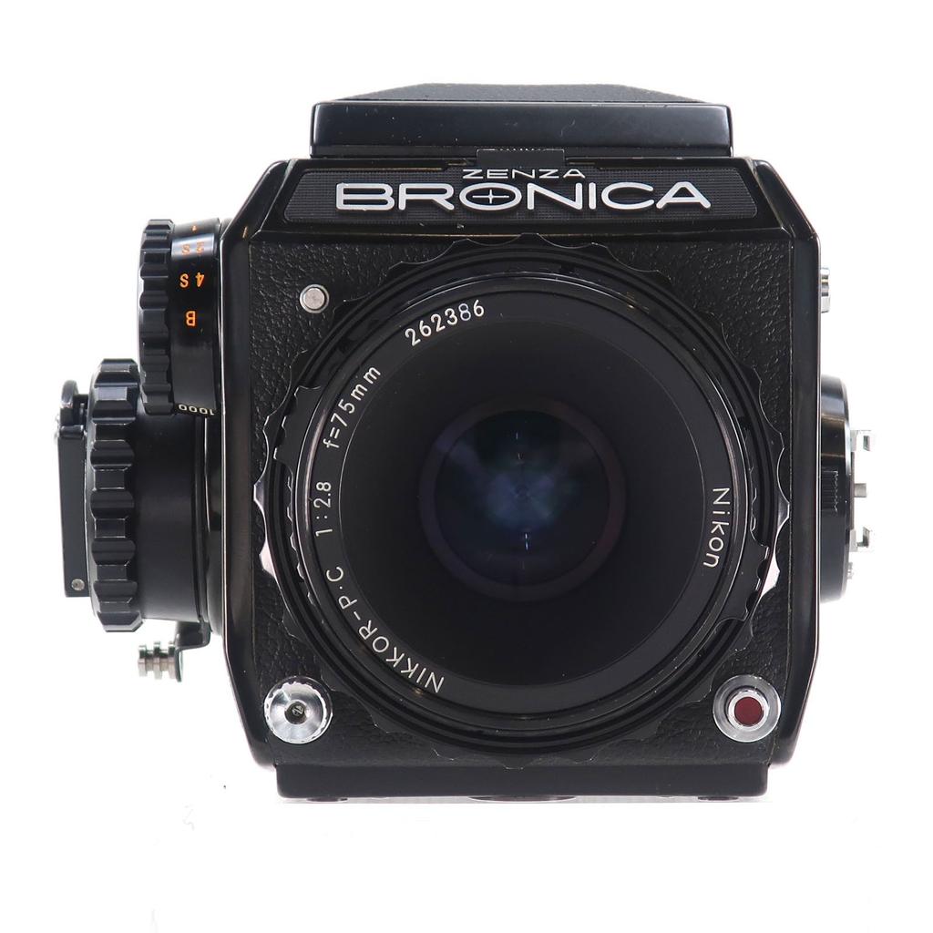 Zenza Bronica Zenza Bronica EC NIKKOR-P.C F2.8 75mm Film camera _ Used