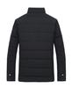 Men's  Windbreaker Cotton Padded Anorak Thick Black Coat Winter Parka Fur Collar Casual Fleece Warm Jacket