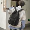 Backpack Trend Backpack Simple Couple Backpack Junior High School Student College Student School Bag Fashion Large Capacity