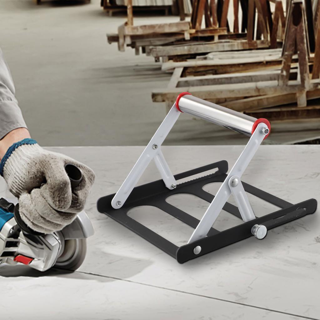 Adjustable Height Cutting Machine Frame Stand Compact and Portable Ranges from 55mm to 135mm for Various Needs