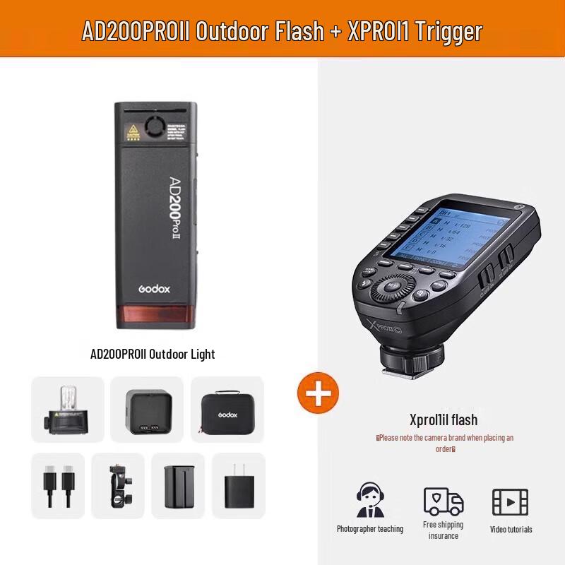 Godox AD200ProII Portable Outdoor Flash