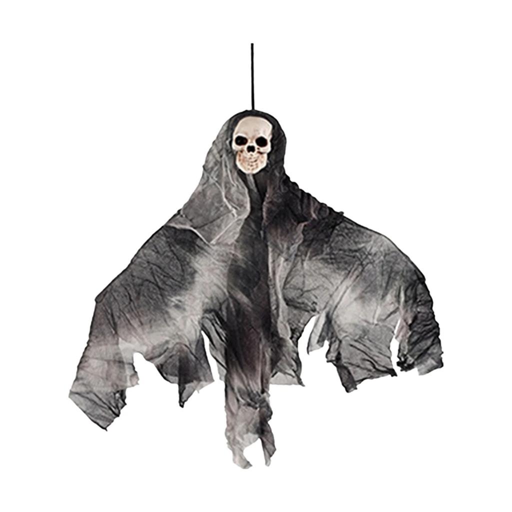Halloween Hanging Skull Ghost Ornament Haunted House Decoration Horror Props Halloween Party Home Indoor Outdoor Yard Bar Decor