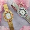 New Bracelet Watch Exquisite Lady Style Versatile Girlfriend Gift Fashion Accessories Diamond Encrusted Watch