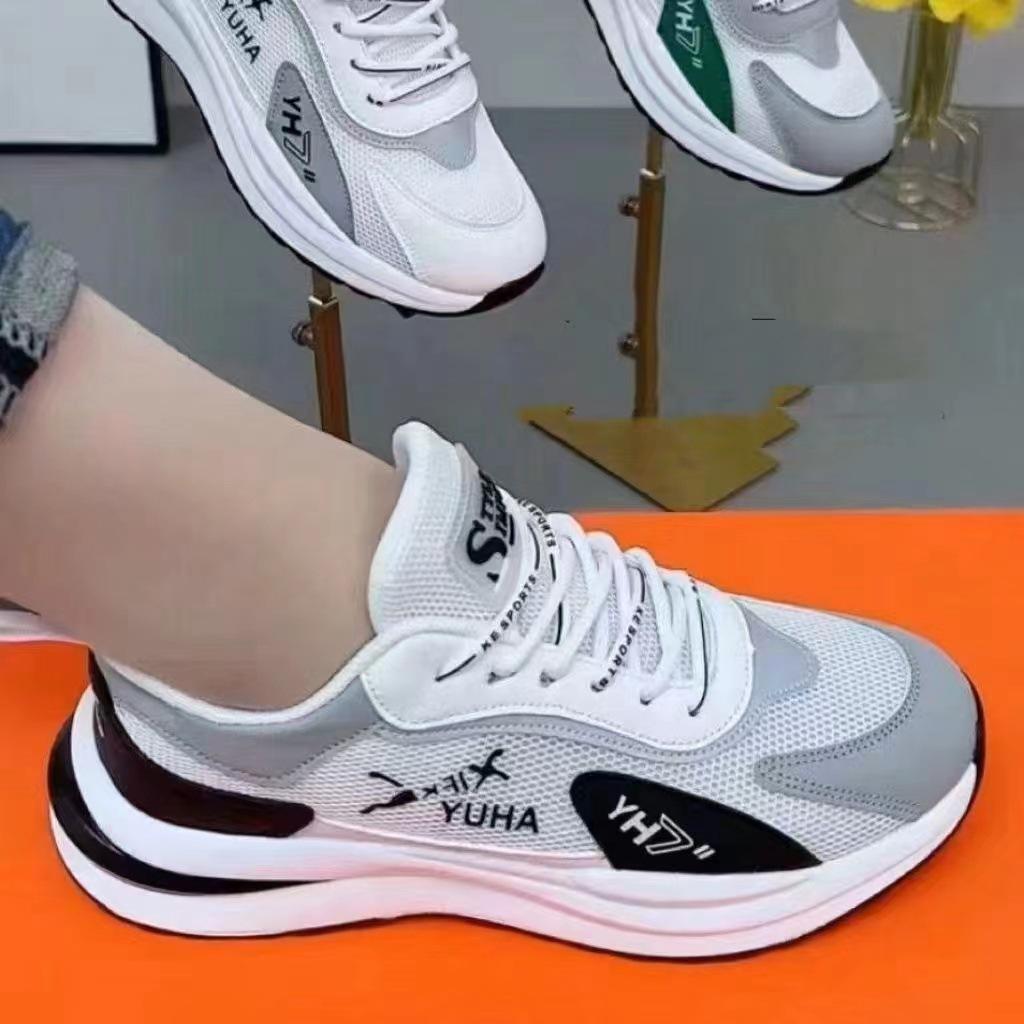 Herren- und Damen-Gleiche Paar Schuhe für Sommer Neue Mesh Atmungsaktive Schuhe Leichte Dad Schuhe Sportliche Freizeitschuhe