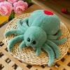 Red-tailed Spider Plush Toy Simulation Insect Doll Tricky Doll Scratching Machine Doll Tricky Toy