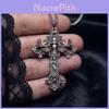 Victorian Gothic Jewelry Animal Skull Pendant With Alloy Chain For Gothic Fashion And Night Events