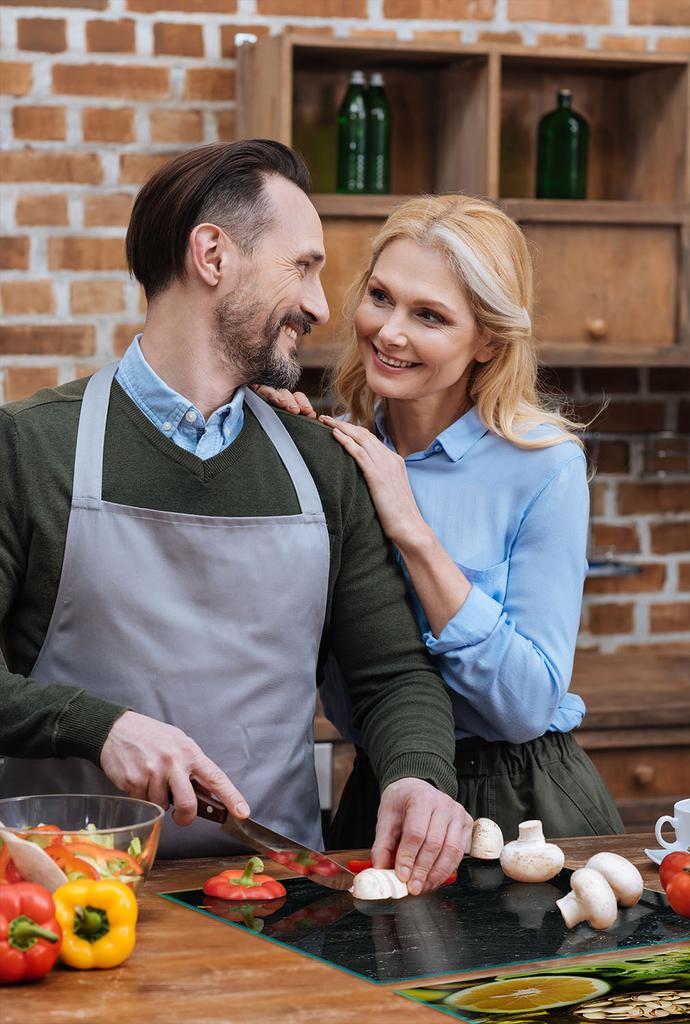 SZKLANA PŁYTA OCHRONNA NA KUCHENKĘ 70x52 AWOKADO
