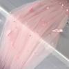 Semi-Transparent Tulle Table Runner Romantic Sheer Table Cover  For Table Decoration