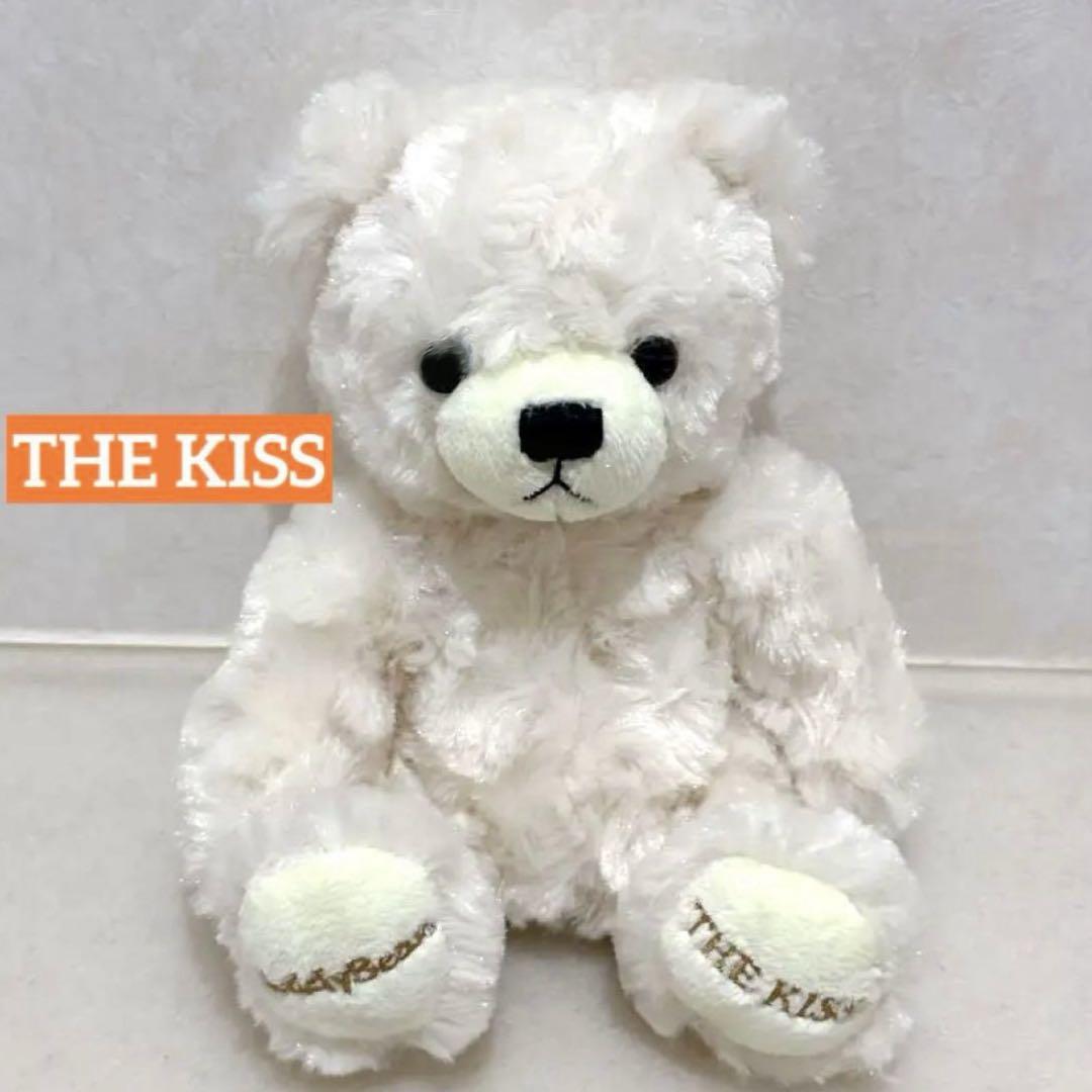 

[USED] THEKISS Original Teddy Bear, White, Fluffy