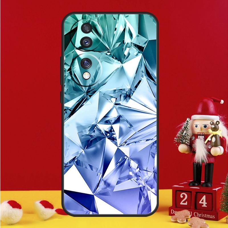 Crystal Diamond Pattern Case For Honor 90 70 50 Magic 6 Lite Magic 5 Pro Honor X6a X7a X8a X9a X8 X9 X8b X9b Case