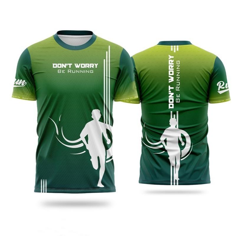 

Running Sports 3D Printing Summer Unisex Short Sleeve T-Shirt Outdoor Fitness Sport Quick Drying Loose y2k Comfortable Clothes XXS