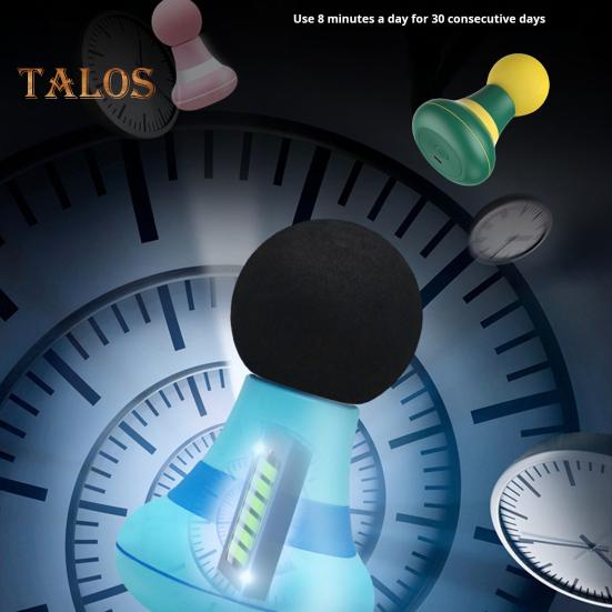 El Tipi Vücut Masaj Aleti Perküsyon Derin Doku Kas Masaj Aleti 6 Hız USB Şarj Edilebilir Taşınabilir Elektrikli Kas Masaj Aleti