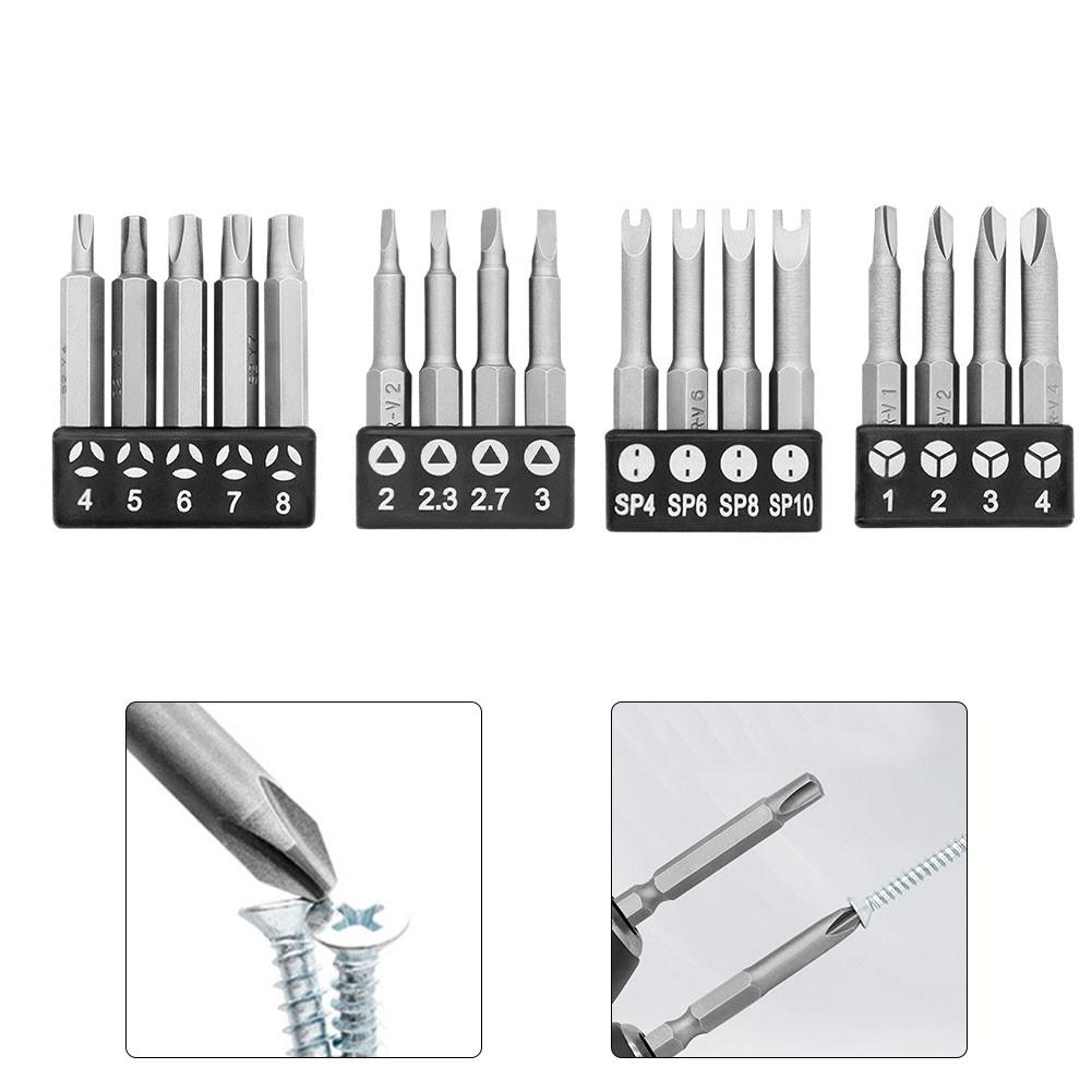 Special-shaped Screwdriver 50mm U-Y-Type Thiangle Three Points Screwdriver Bit