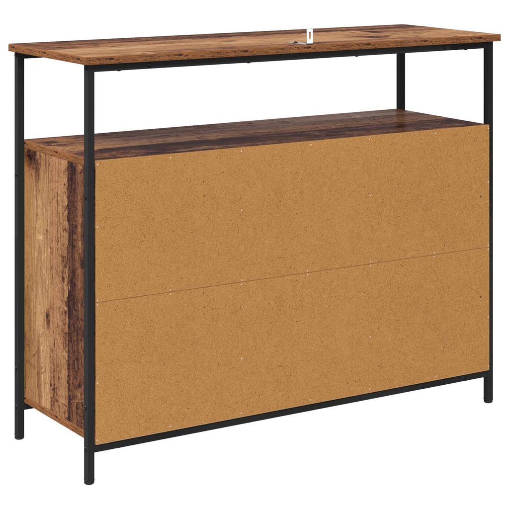 Sideboard Reclaimed Wood 100 x 35 x 80 cm Engineered Wood