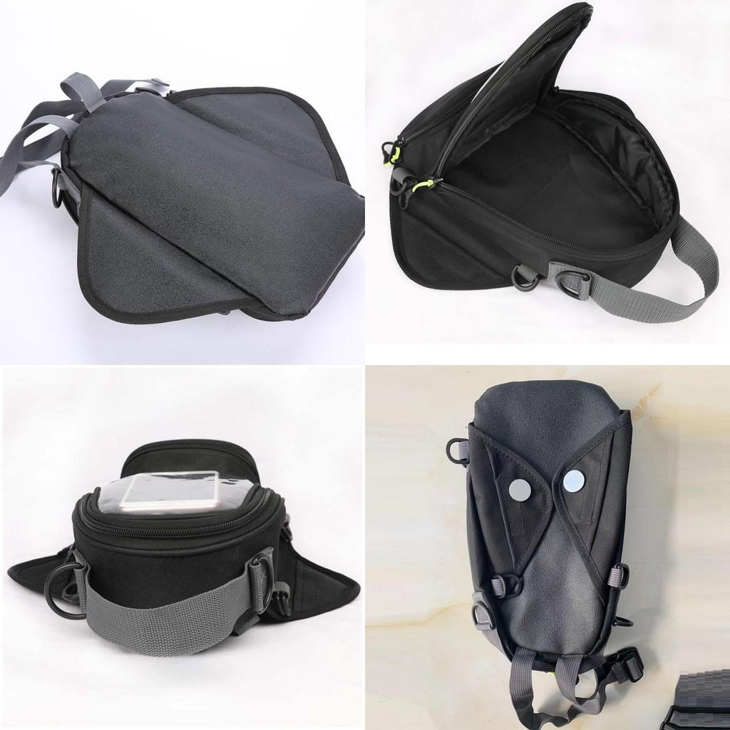 Stylish Waterproof Black Motor Tank Bag Magnetic Motorcycle Bag For Oil Fuel Tank