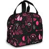 Eyes Insulated Lunch Bag Reusable Lunch Box Cooler Adults Tote Bag for Boys Girls Men Women School Work Office Organizer