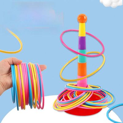 « Jeu de lancer d'anneaux transfrontalier – Jouet interactif pour enfants sur les marchés nocturnes »