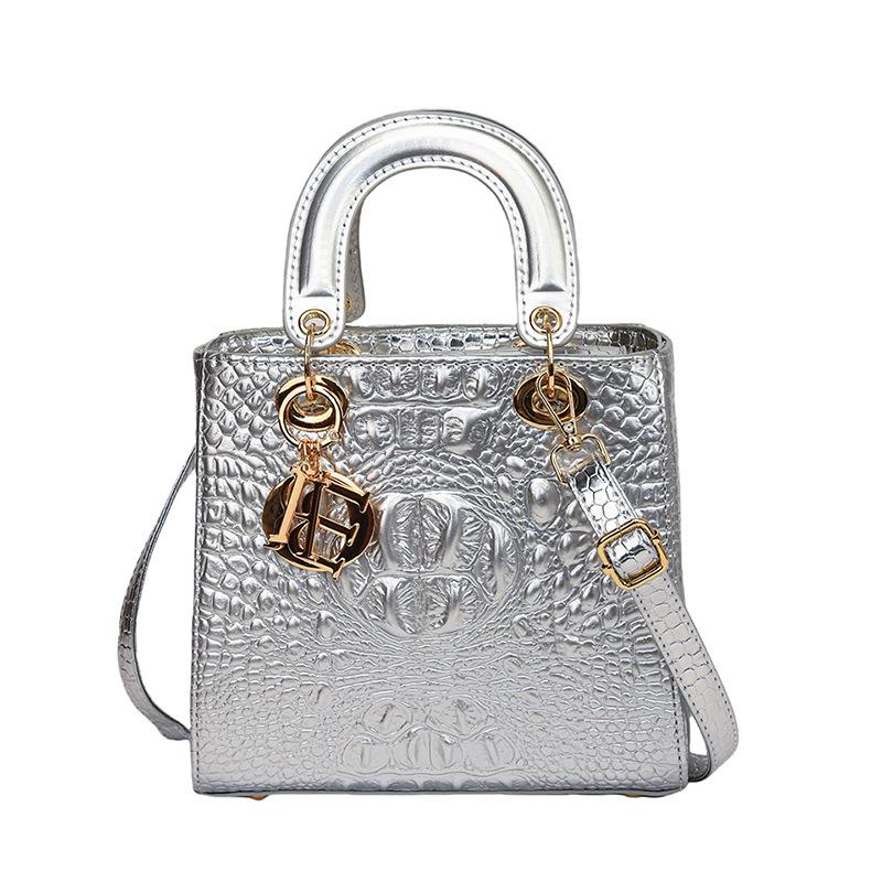 

Новые - Стильные легкие роскошные банкетные сумки, модные сумки с рисунком крокодила для одного - плечо