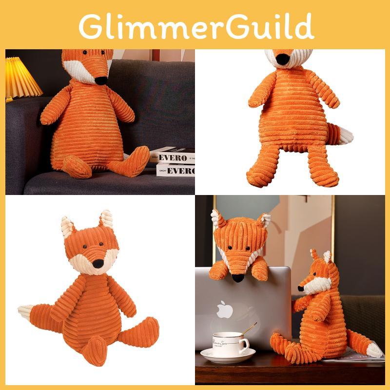 Cute Orange Fox Plush Toy For Girls Perfect Birthday Gift Soft And Huggable 15cm/33cm/42cm/65cm