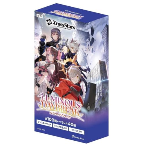 [Unopened Box] Xross Stars Booster Pack Vol. 1: Luminous Daybreak [Orders of 12 Boxes Will Ship In an Unopened Carton]