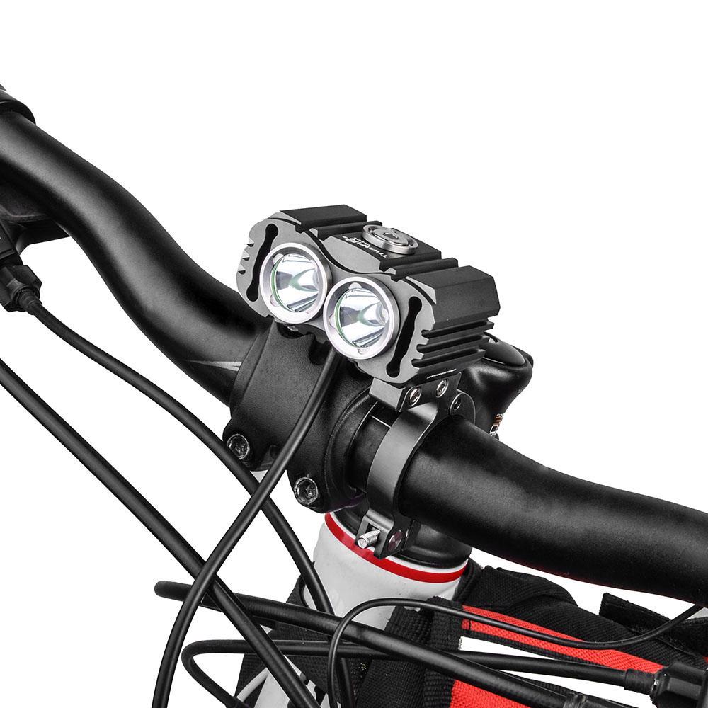 Trustfire Mountain Road Fahrrad MTB Fahrrad Fahrradlicht Taschenlampe Taschenlampe Lenker Lenker Clip Halterung