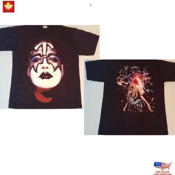 

Memories Vintage 2000 Ace Frehley Double-Sided T-Shirt – Rock Legend Fan Tee Unisex T-Shirt XL
