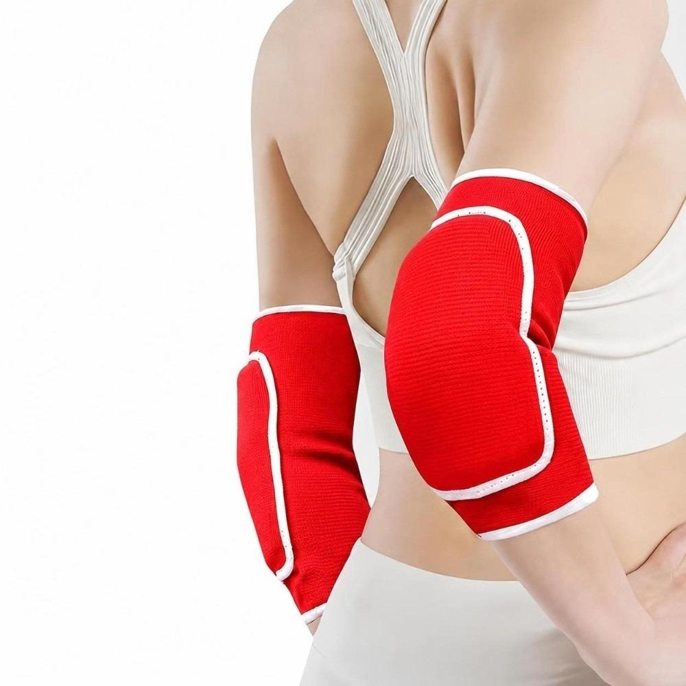 1 Pair Breathable Compression Elbow Brace Support Arm Sleeve Protector  for Men and Women