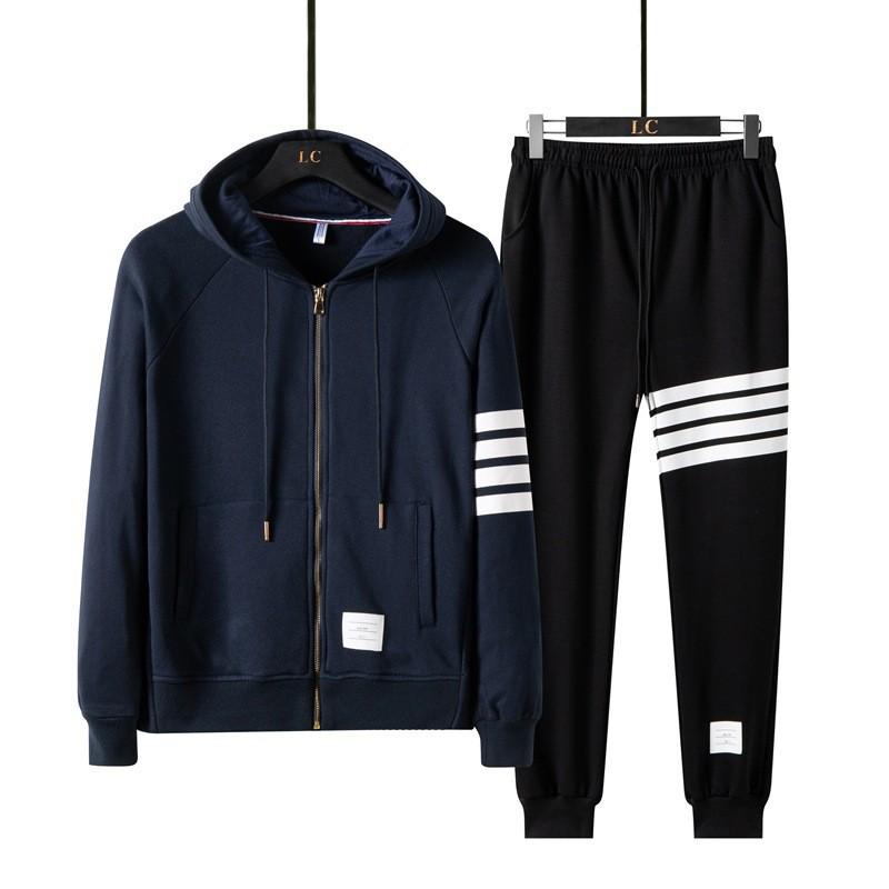Trendy Hooded Jacket & Sweater Suit for Young Couples – Casual & Loose Fit