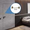 uxcell 4" Hook and Eye Latch, Barn Door Lock Brass Cabin Hook Privacy Door