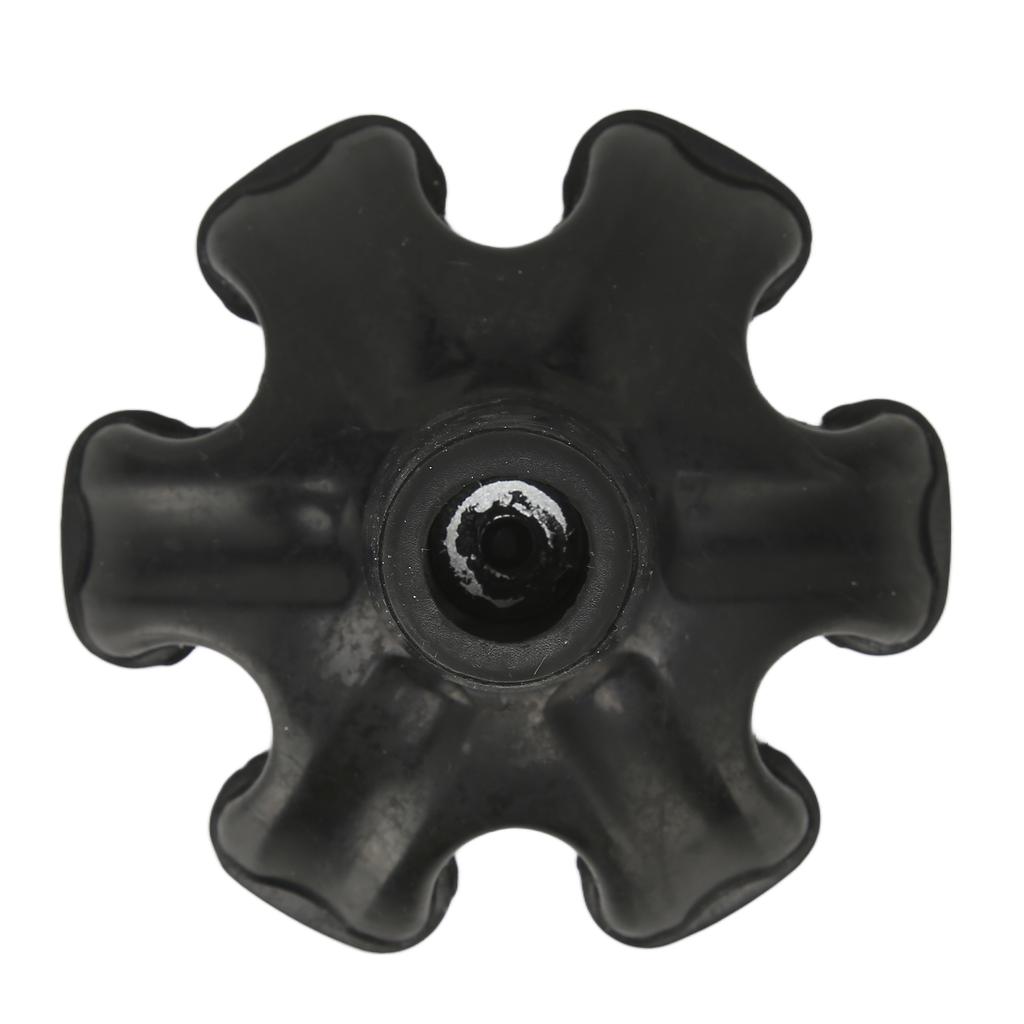 Vârfuri pentru baston Design cu 6 piloni Cauciuc antiderapant 19 mm Vârfuri pentru cârje cu pentru baston de mers Baston de vânătoare Vârfuri de cauciuc pentru bastoane