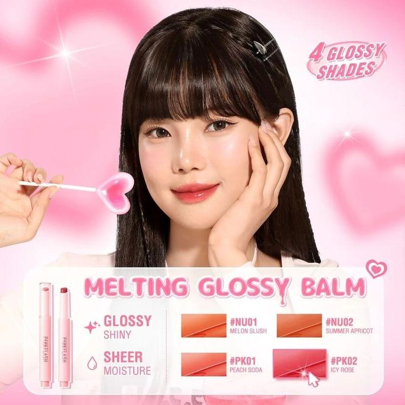 PINKFLASH - Schmelzender Glanz-Balsam - 2 Farben (P.)