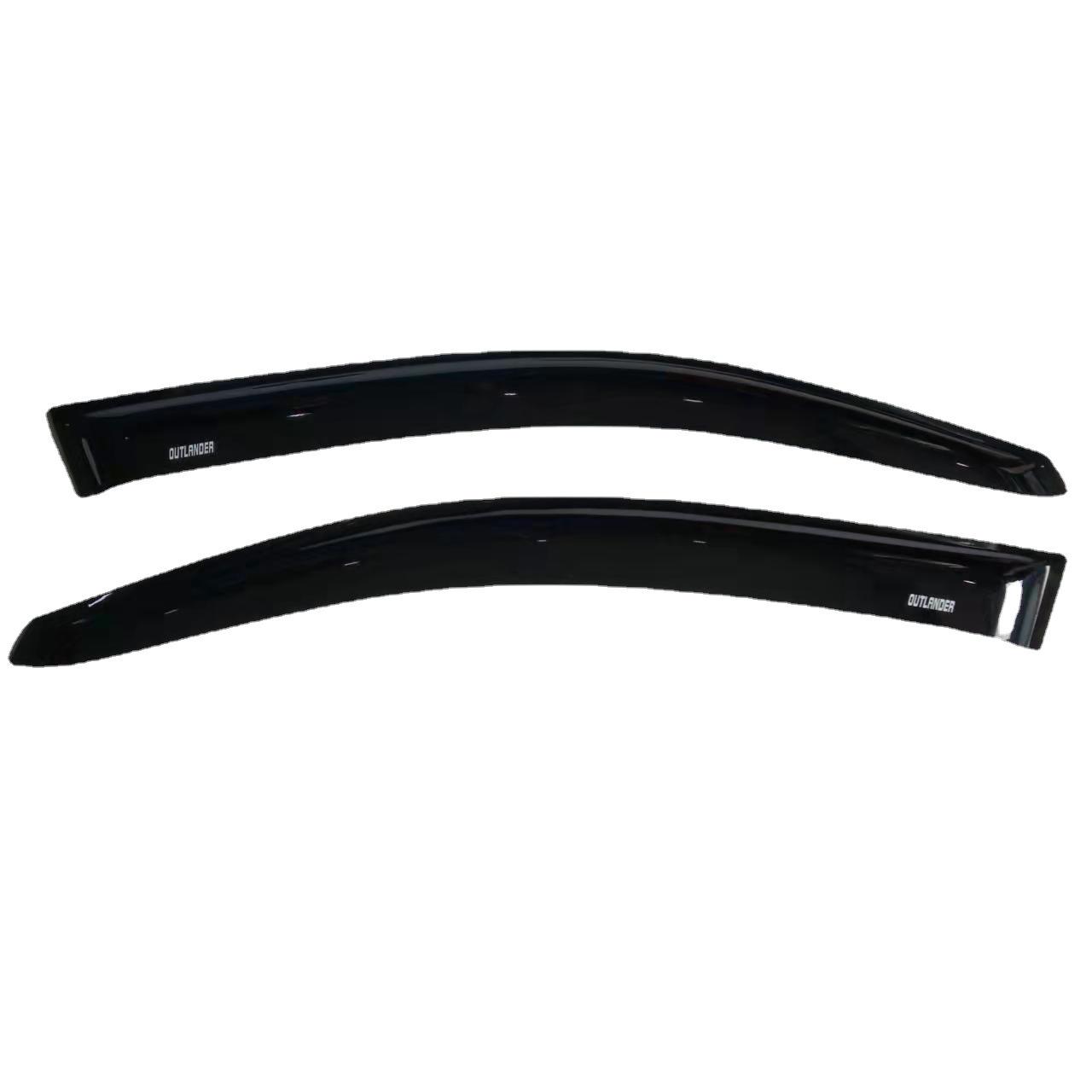 Дефлекторы боковых окон Mitsubishi Outlander 13-20 2013 Outlander Rain Guards чёрный