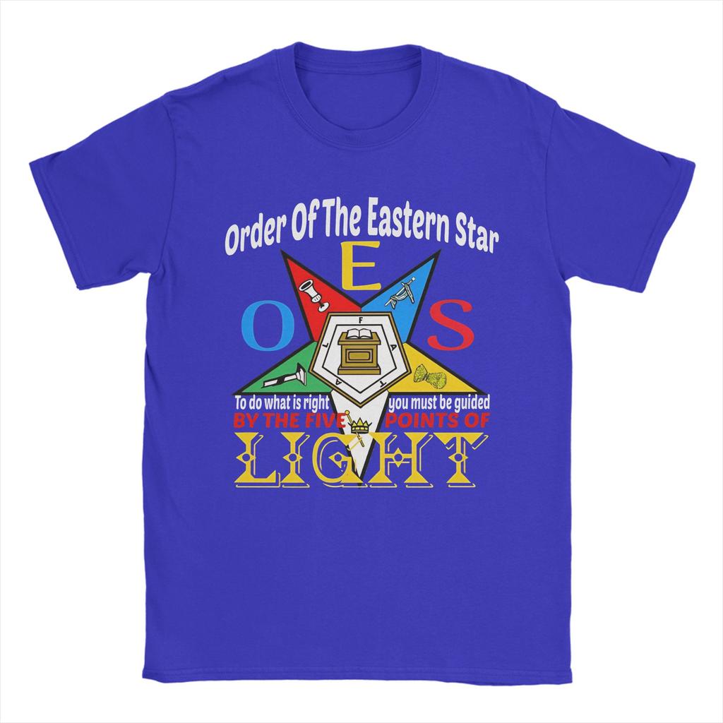 Oes Style Order Of The Eastern Star Logo Sistar Light Tshirt Unisex Vintage 100 Cotton T Shirts Summer O Neck Tees Clothing