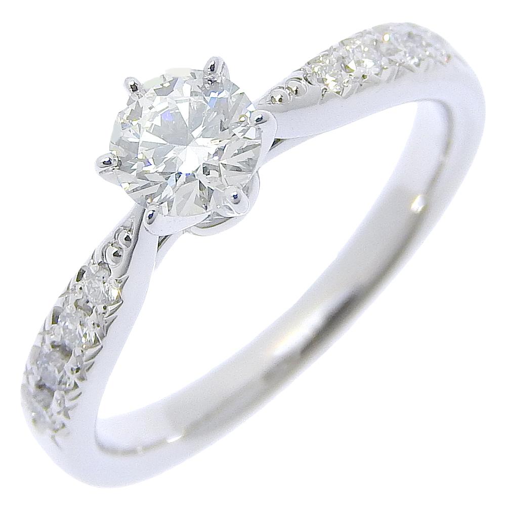 

TASAKI Ring Pt950Platinum/diamond #4.1(US Size) 39.0g Women Used