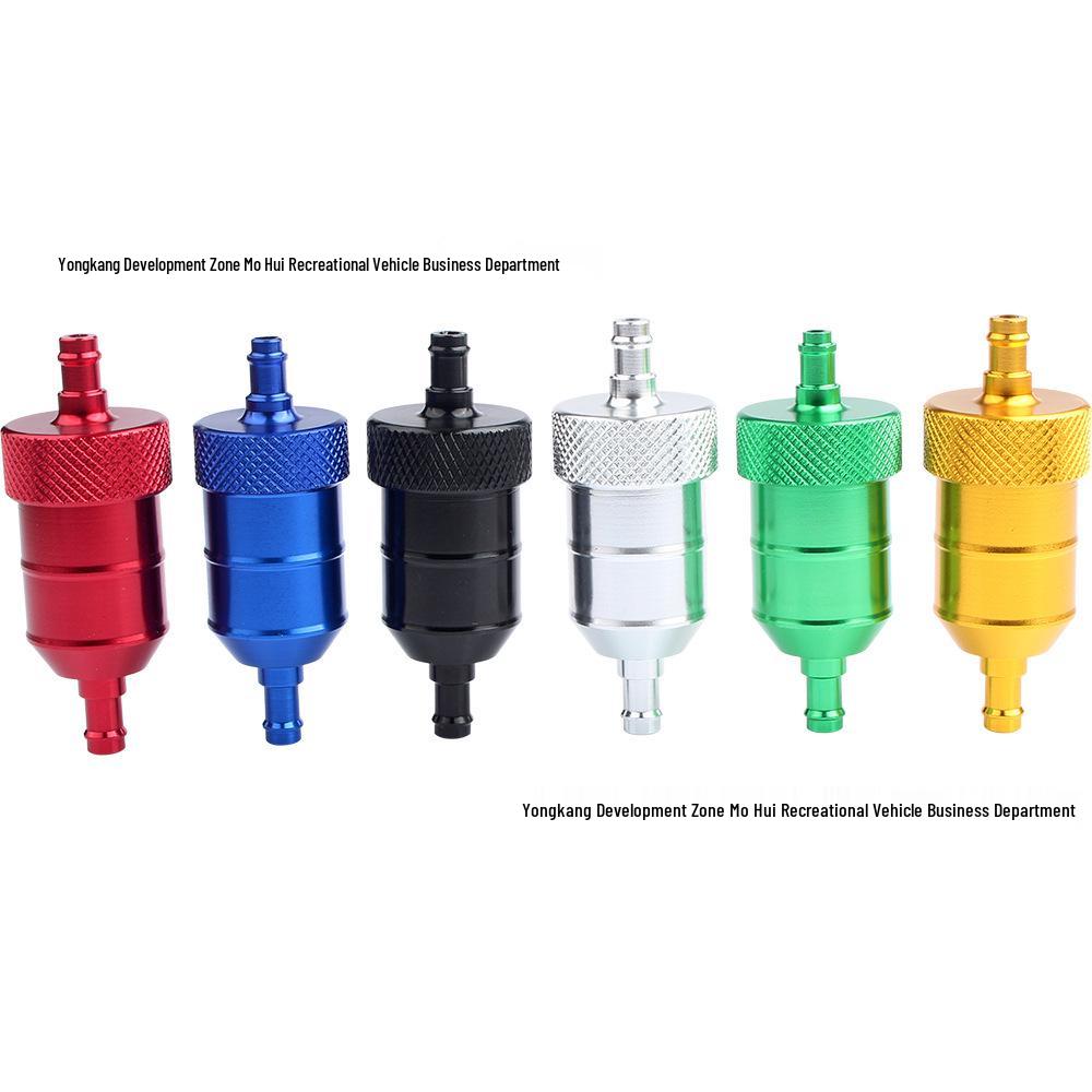 CNC Aluminum Off-road Motorcycle ATV Oil & Gasoline Filter Cup 8MM