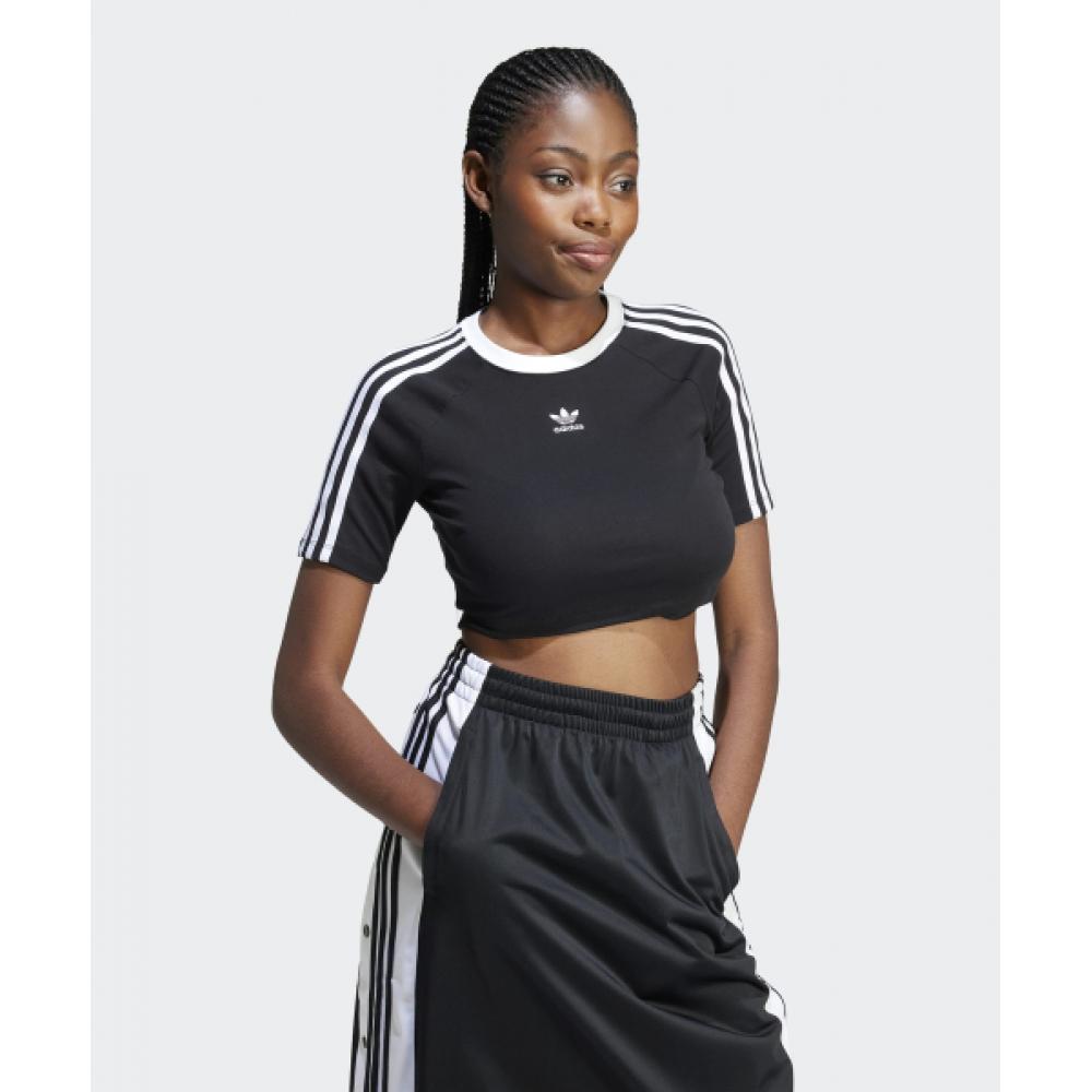 Adidas 3s Baby Tee   Black Iu2532