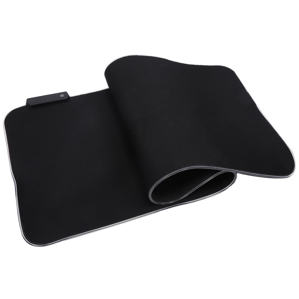Mouse Pad RGB Light Rubber Thicken Notebook Tablet Mat USB Interface Computer Accessories