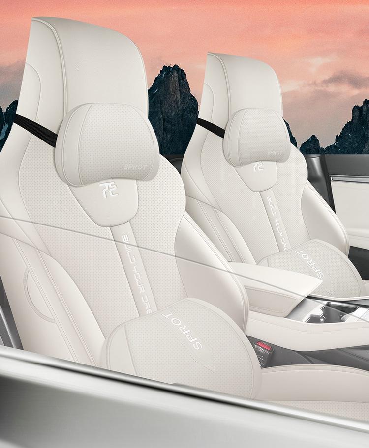 BYD Yuan UP Seat Cushion: Durable, All-Season, Perforated Car Seat Cover.