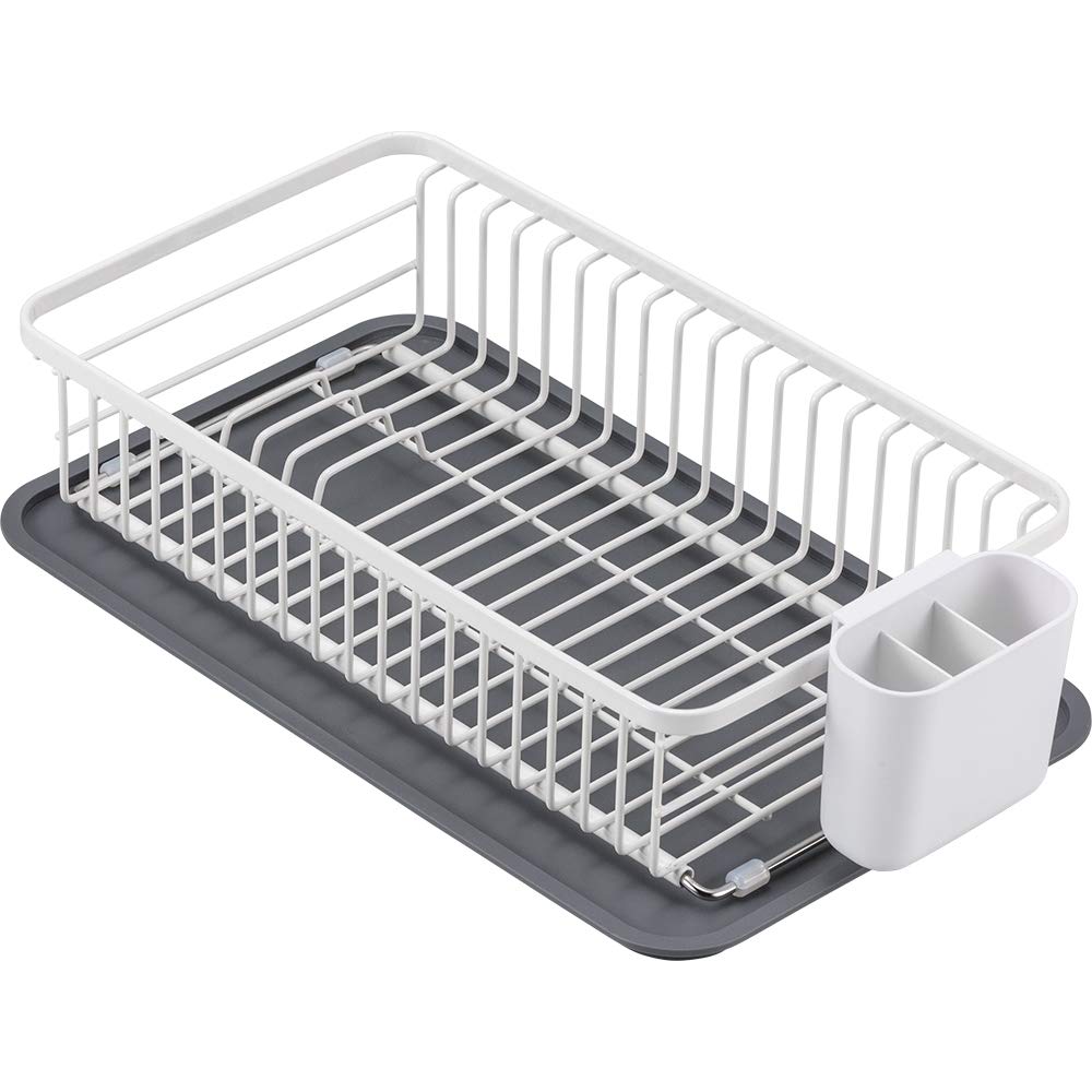 YOHAKU Sink-On Compact Drainer Basket, Light Gray, MG-0315