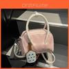 Sac Femme Été PU Décontracté Petit Sac à Main avec Fermeture Éclair Supérieure Pour Usage Quotidien