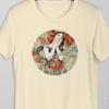Art Nouveau T-shirt by Alphonse Mucha Artwork August 1899, Woman and Poppy Flowers, Art Lover Gift Aesthetic Clothing