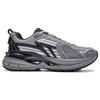 New LiNing Comet 5 Cushioning Wear Resistant Low Top Casual Shoes Men's Gray Black AGCT351-2