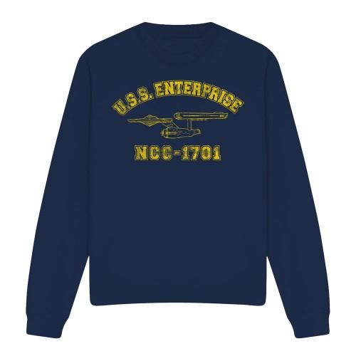 STAR TREK Unisex Adult Enterprise Athletic Sweatshirt
