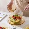 Westinghouse Crystal 8-Piece Amber Dinnerware Set